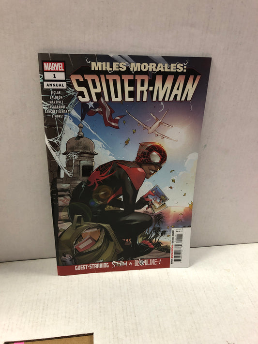 MARVEL COMICS MILES MORALES SPIDER-MAN ANNUAL 1