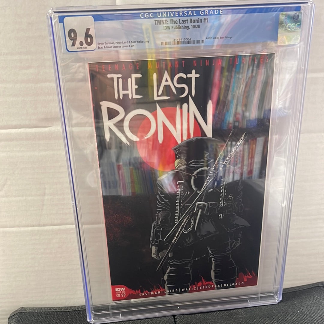 IDW COMICS TMNT THE LAST RONIN #1 CGC 9.6