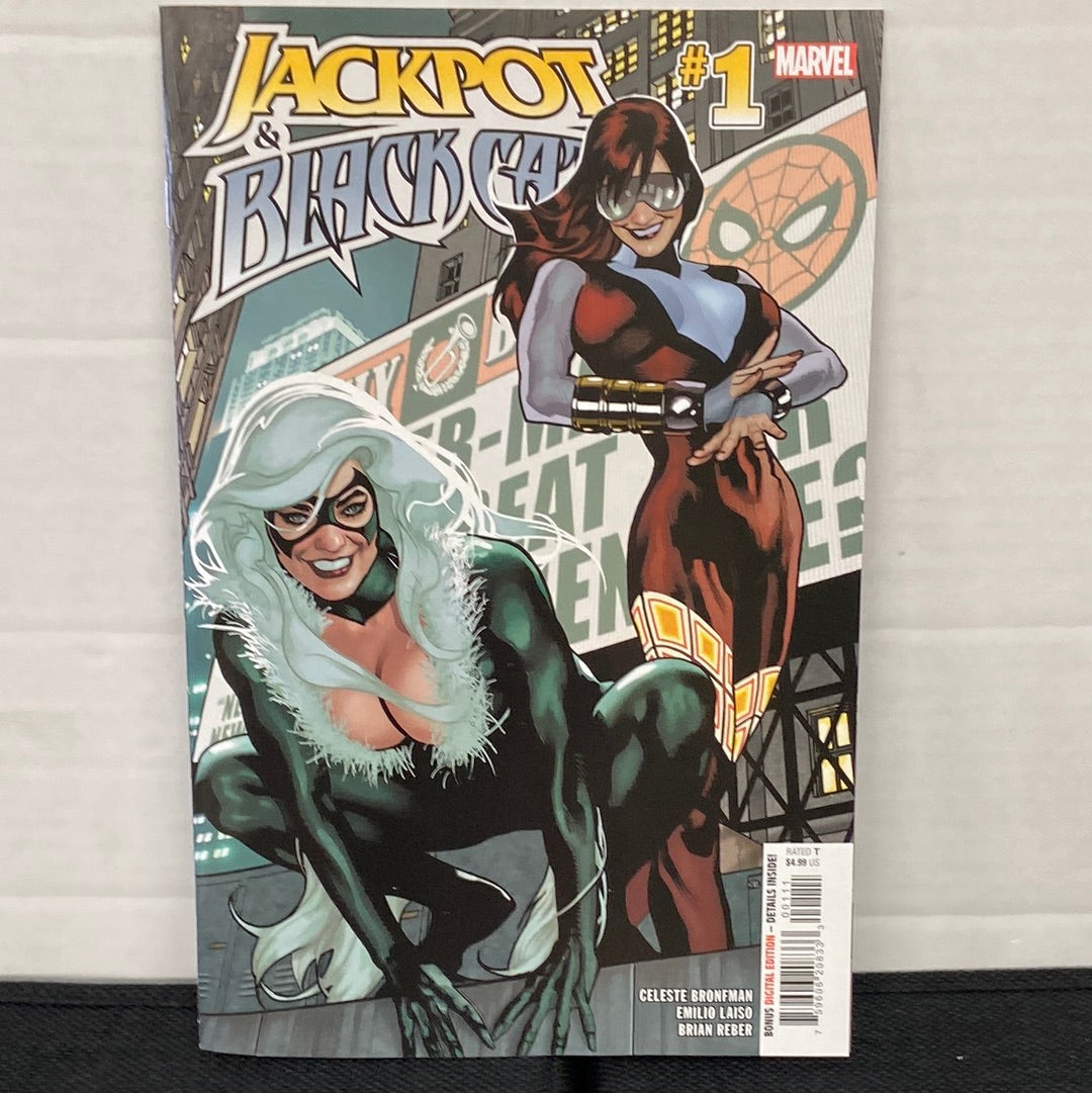 MARVEL COMICS JACKPOT AND BLACK CAT 1