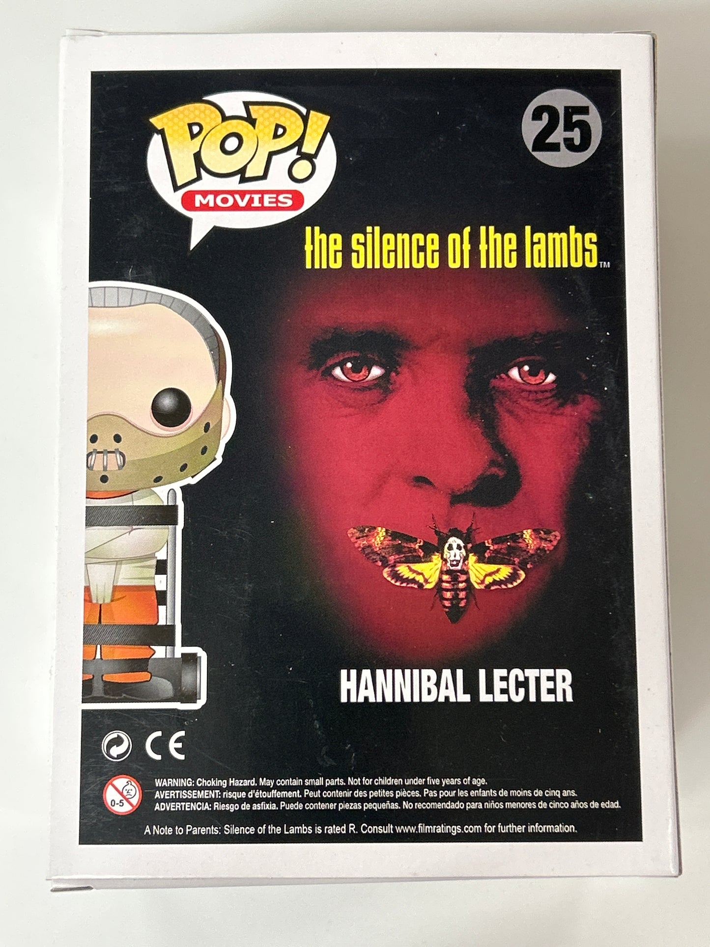 FUNKO POP THE SILENCE OF THE LAMBS HANNIBAL LECTER GREAT CONDITION