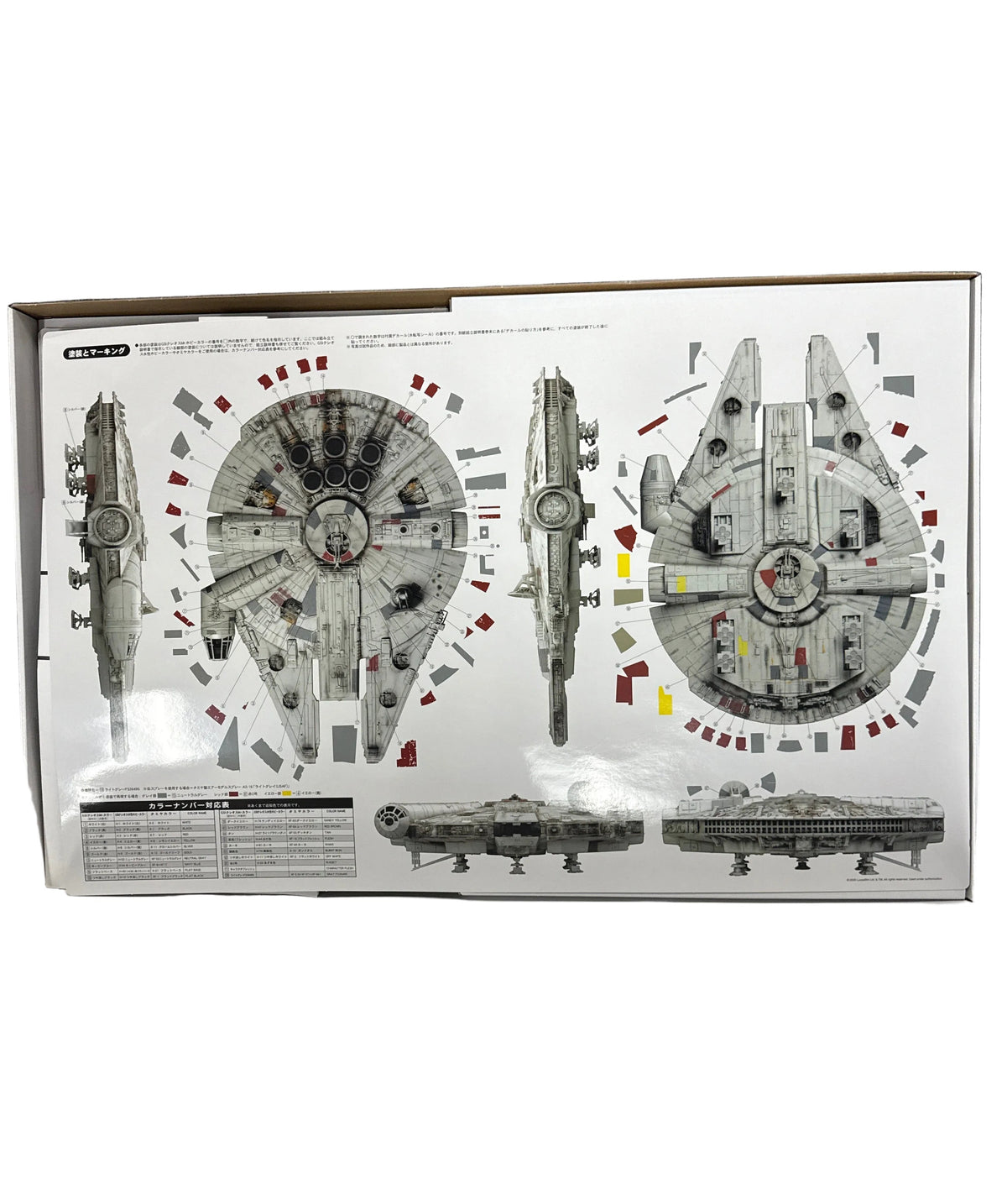 Fine Molds 1/72 Star Wars MILLENNIUM FALCON Plastic Model Kit Hobby Japan