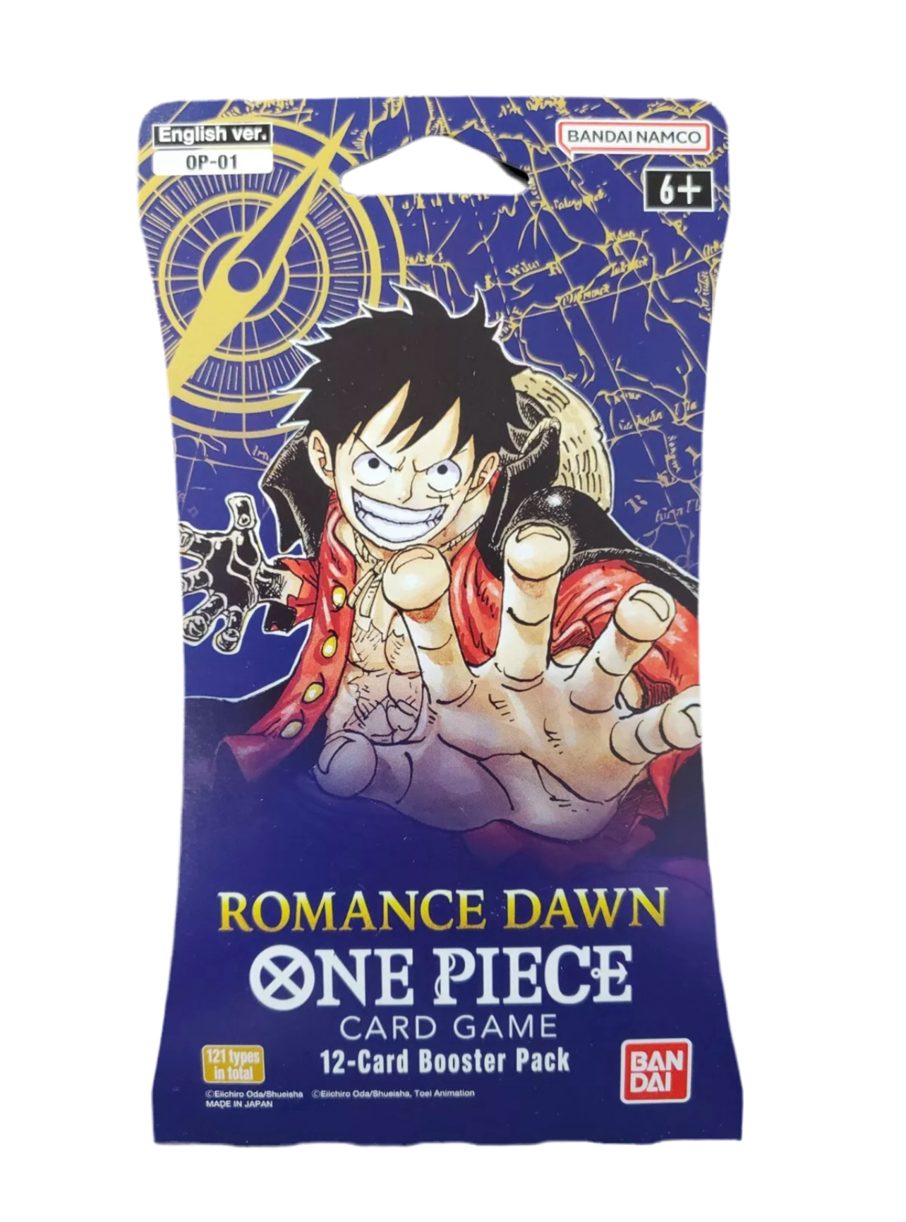 Bandai One Piece Card Game Romance Dawn Booster Pack Sleeve