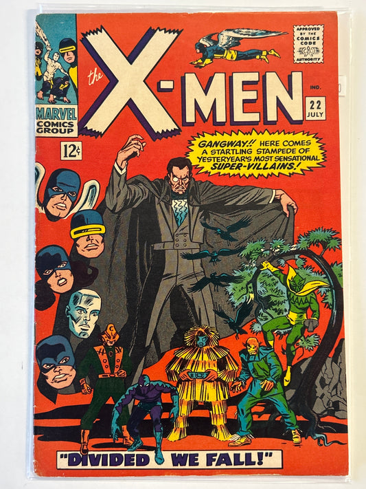 MARVEL COMICS THE X-MEN #22 (1966) SILVER AGE OFF WHITE PAGES VERY FINE CONDITION