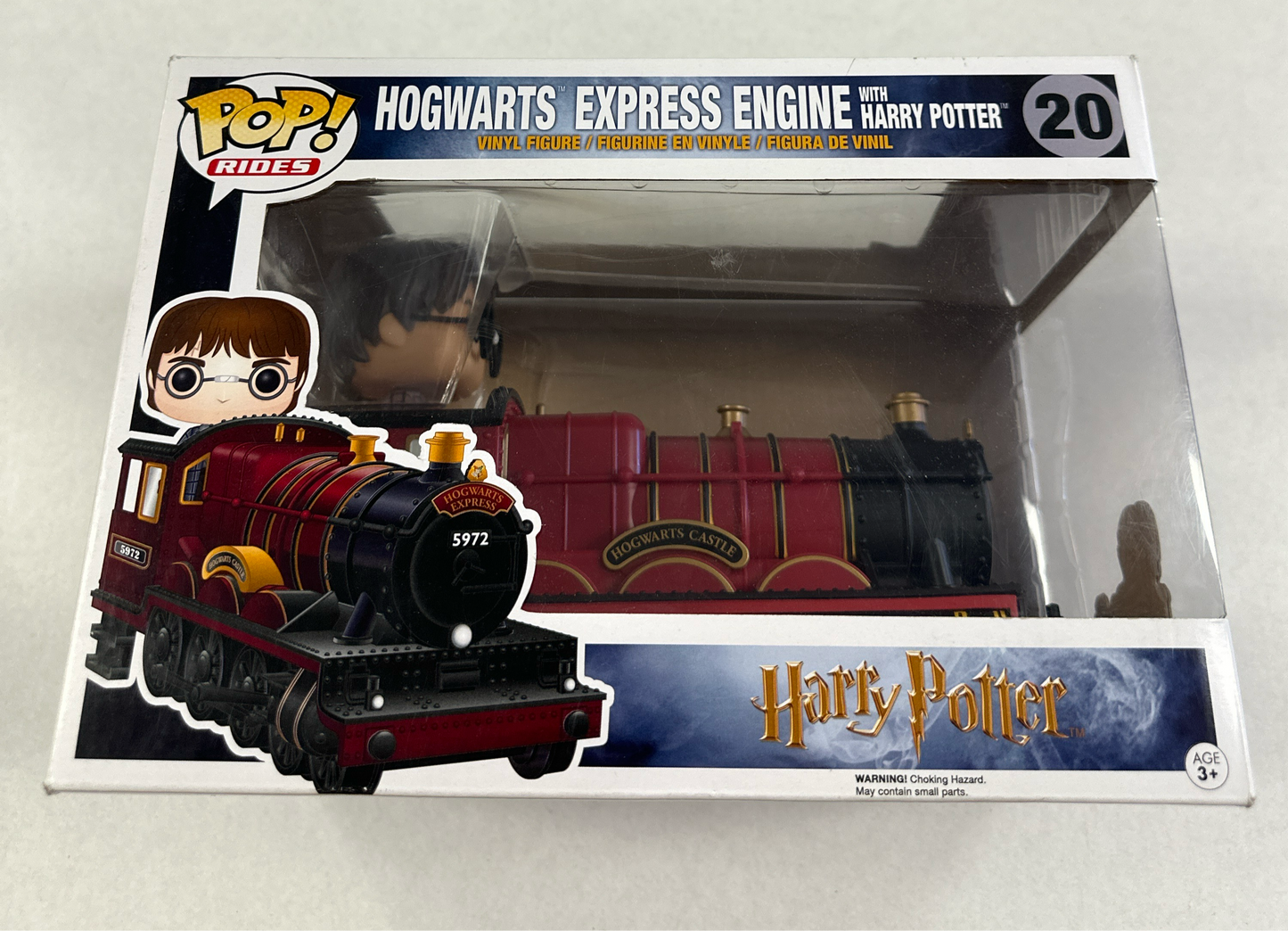 HOGWARTS EXPRESS ENGINE WITH HARRY POTTER 20 FUNKO