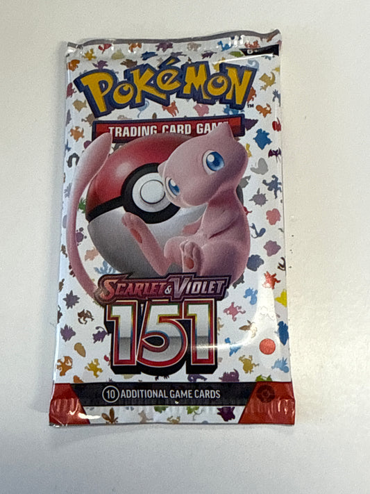 POKEMON TCG SCARLET AND VIOLET 151 COLLECTION BOOSTER PACK