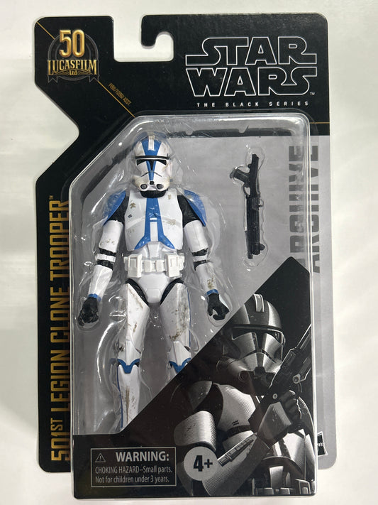 STAR WARS THE BLACK SERIES STAR WARS ARCHIVE 501ST LEGION CLONE TROOPER (2021) EXCELLENT CONDITION