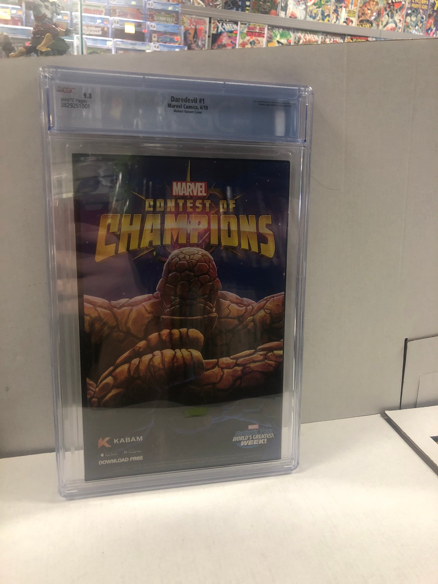 MARVEL COMICS DAREDEVIL #1 (2019) MALEEV VARIANT COVER CGC 9.8 WP