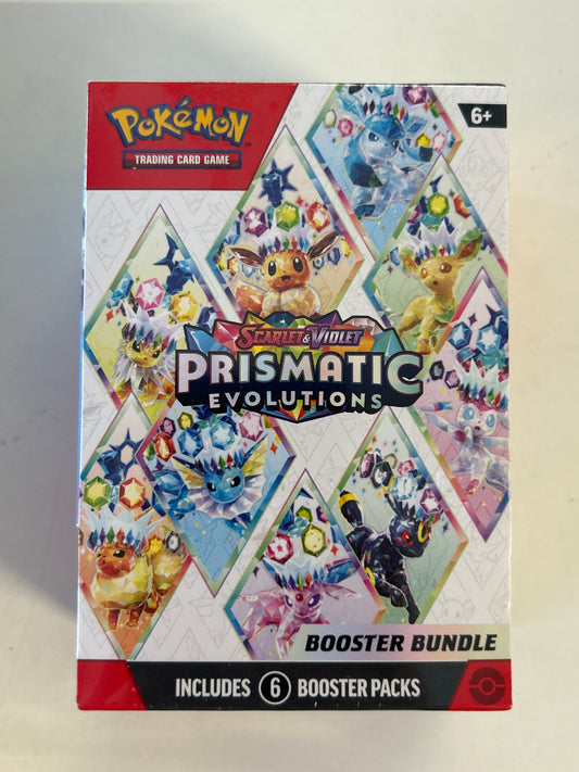 POKEMON TCG SCARLET & VIOLET PRISMATIC EVOLUTIONS BOOSTER BUNDLE