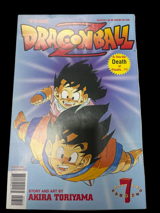 VIZ COMICS DRAGON BALL Z PART 2 #7