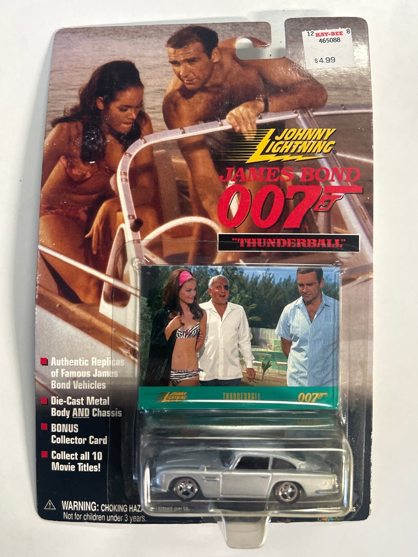 JOHNNY LIGHTNING JAMES BOND 007 THUNDERBALL (1995) LIGHT PLAY CONDITION IN BOX