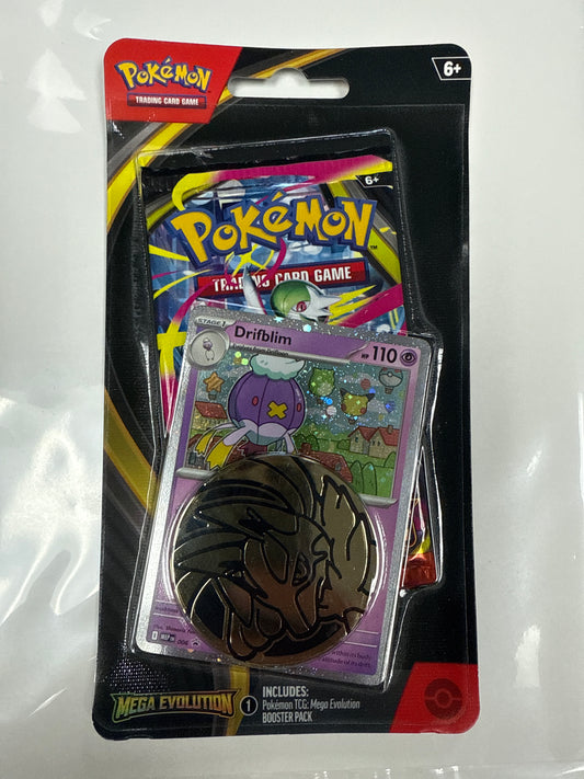 POKÉMON TCG MEGA EVOLUTION BLISTER COIN PACK