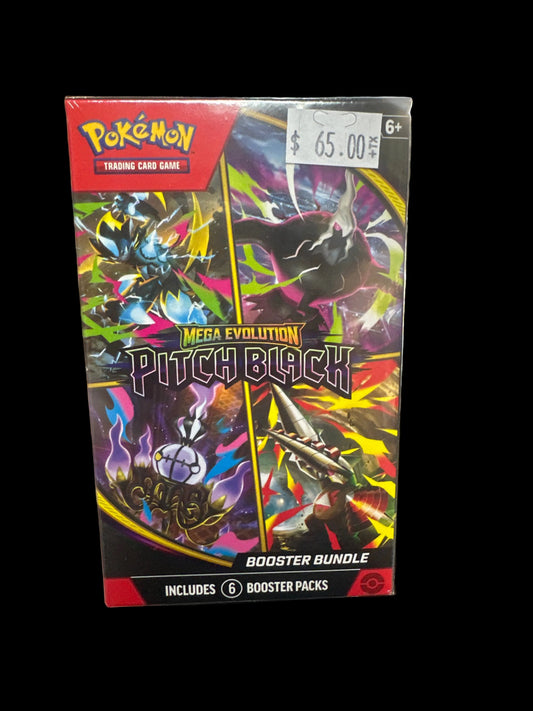 POKEMON MEGA EVOLUTION PITCH BLACK BOOSTER BUNDLE