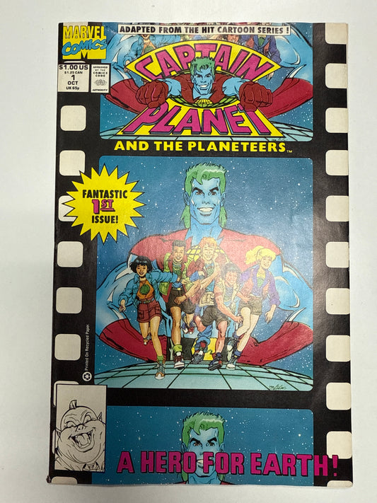 MARVEL COMICS CAPTAIN PLANET #1 KEY ISSUE TRENDING TOP 20