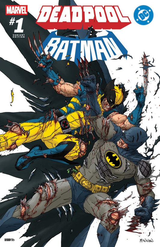 MARVEL/DC/ DEADPOOL/BATMAN #1 STEVE MCNIVEN 1:25 VARIANT