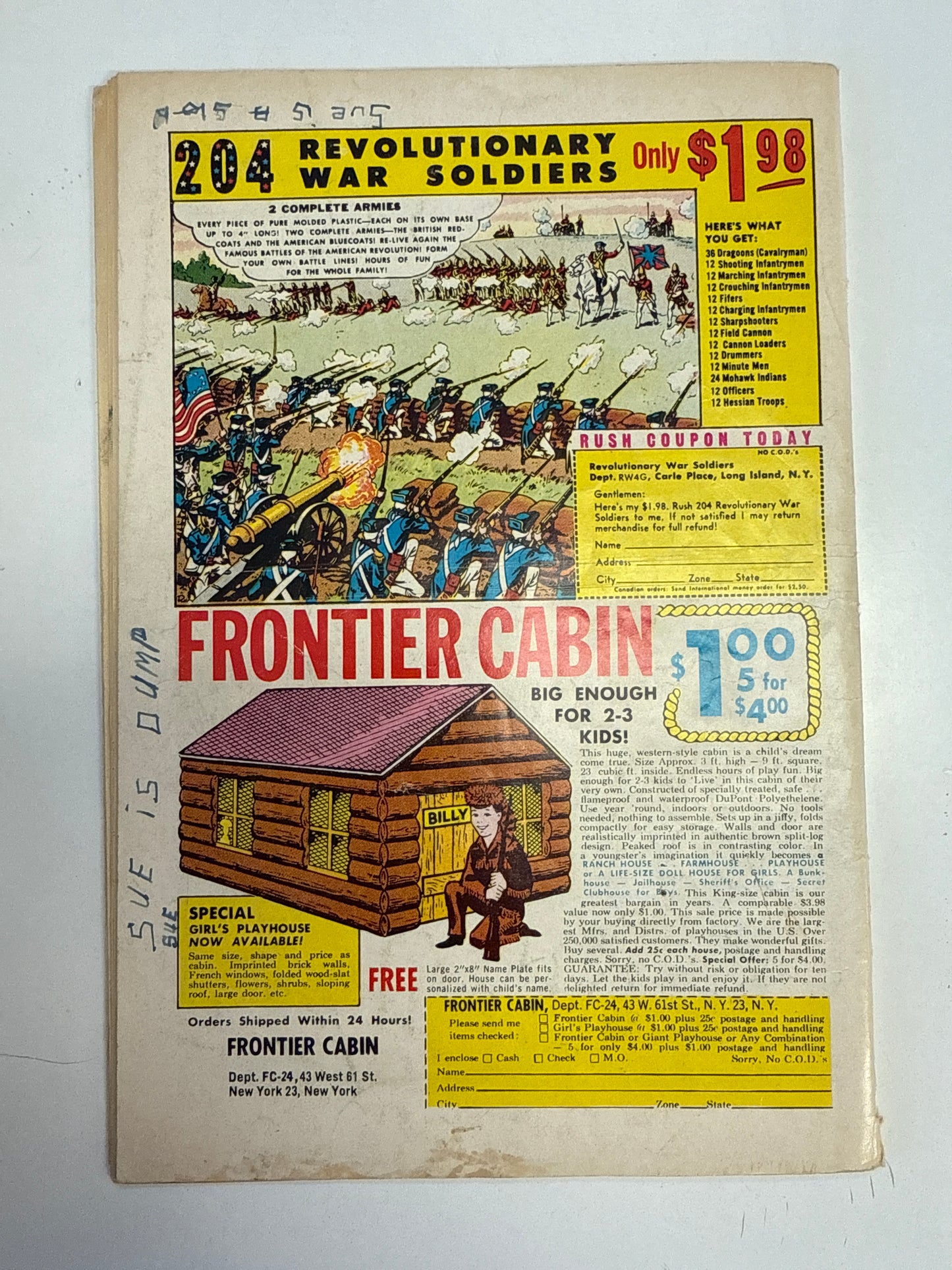 DC COMICS WORLD'S FINEST #123 VG- 6-7 DC COMICS 1962