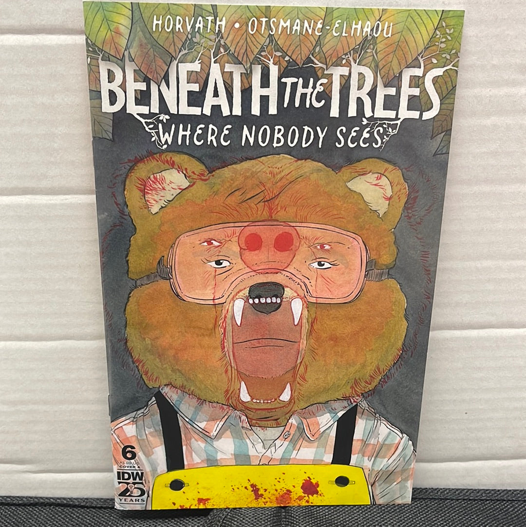 IDW COMICS BENEATH THE TREES WHERE NOBODY SEES #6 COVER A