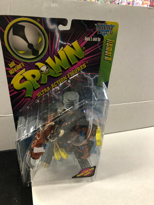 MCFARLANE TOYS SPAWN TREMOR II OKAY CONDITION PLASTIC LOOSE ON FRONT OF BOX