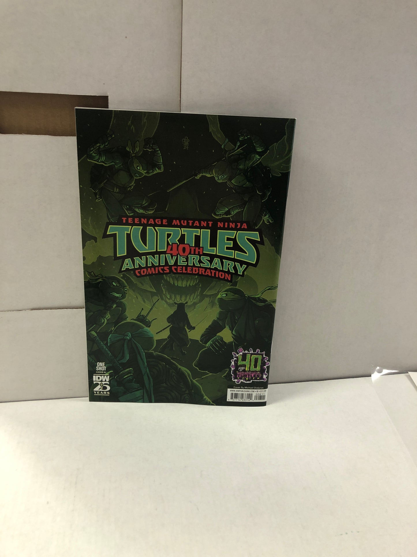 IDW PUBLISHING TEENAGE MUTANT NINJA TURTLES 40TH ANNIVERSARY VARIANT