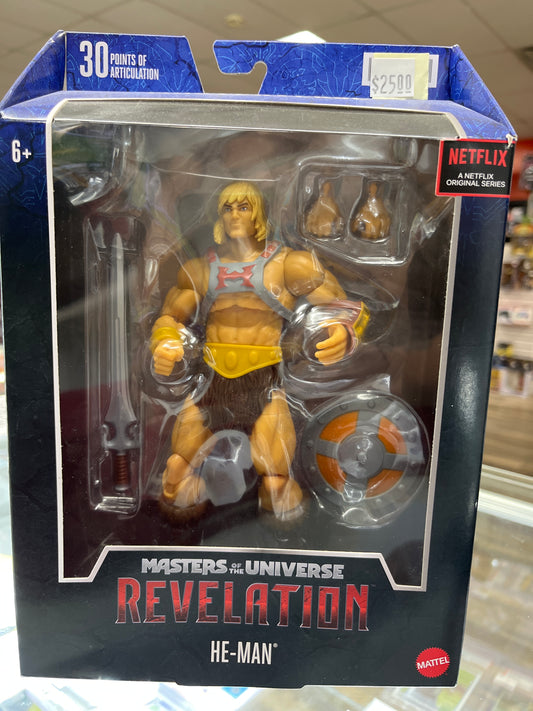 MATTEL MASTERS OF THE UNIVERSE REVELATION HE-MAN ACTION FIGURE
