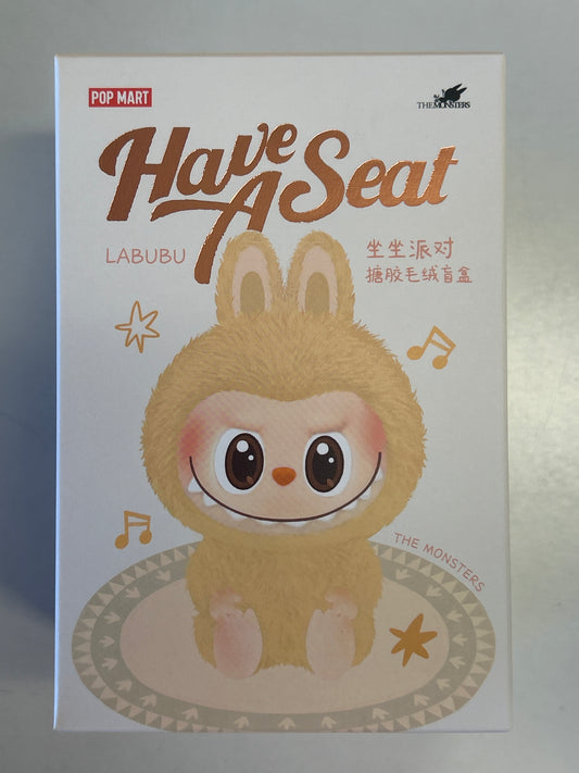 POPMART LABUBU HAVE A SEAT THE MONSTERS  IN BOX SEALED