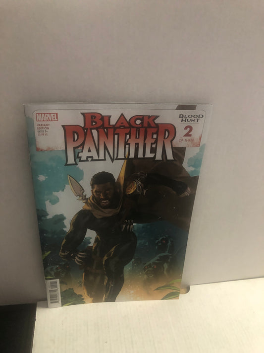 MARVEL COMICS BLACK PANTHER BLOOD HUNT 2 VARIANT