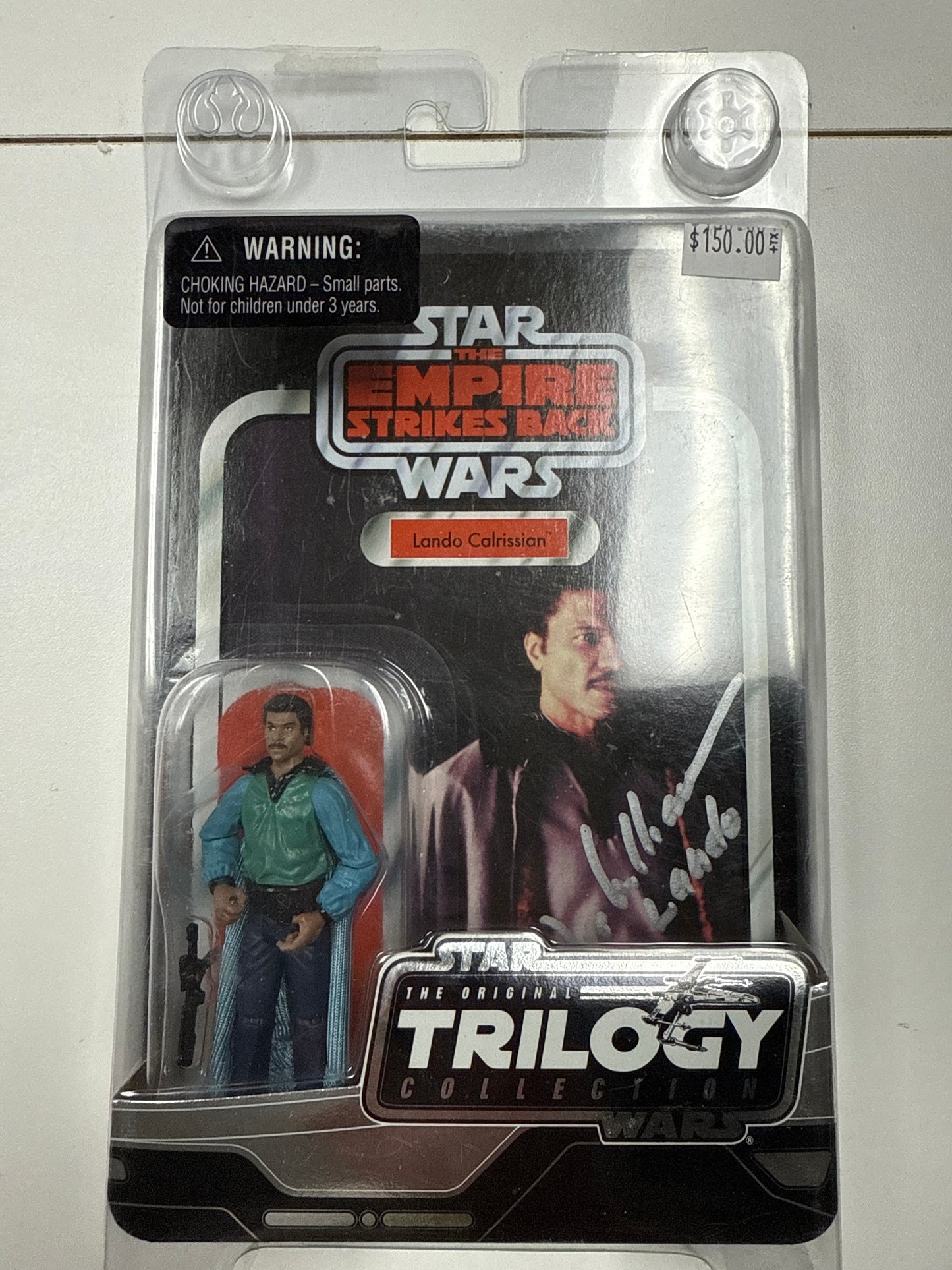 BILLY DEE WILLIAMS Signed Lando Calrissian  Star Wars Autograph THE ORIGINAL TRILOGY  COLLECTION