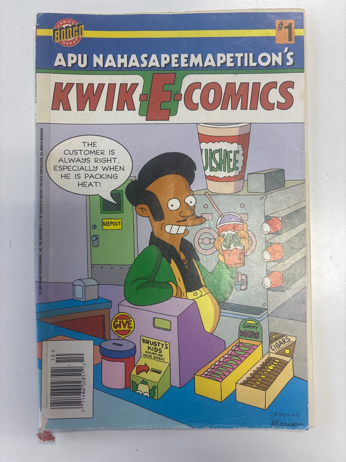 BONGO COMICS GROUP BUMMER VACATION SIMPSONS COMICS #10