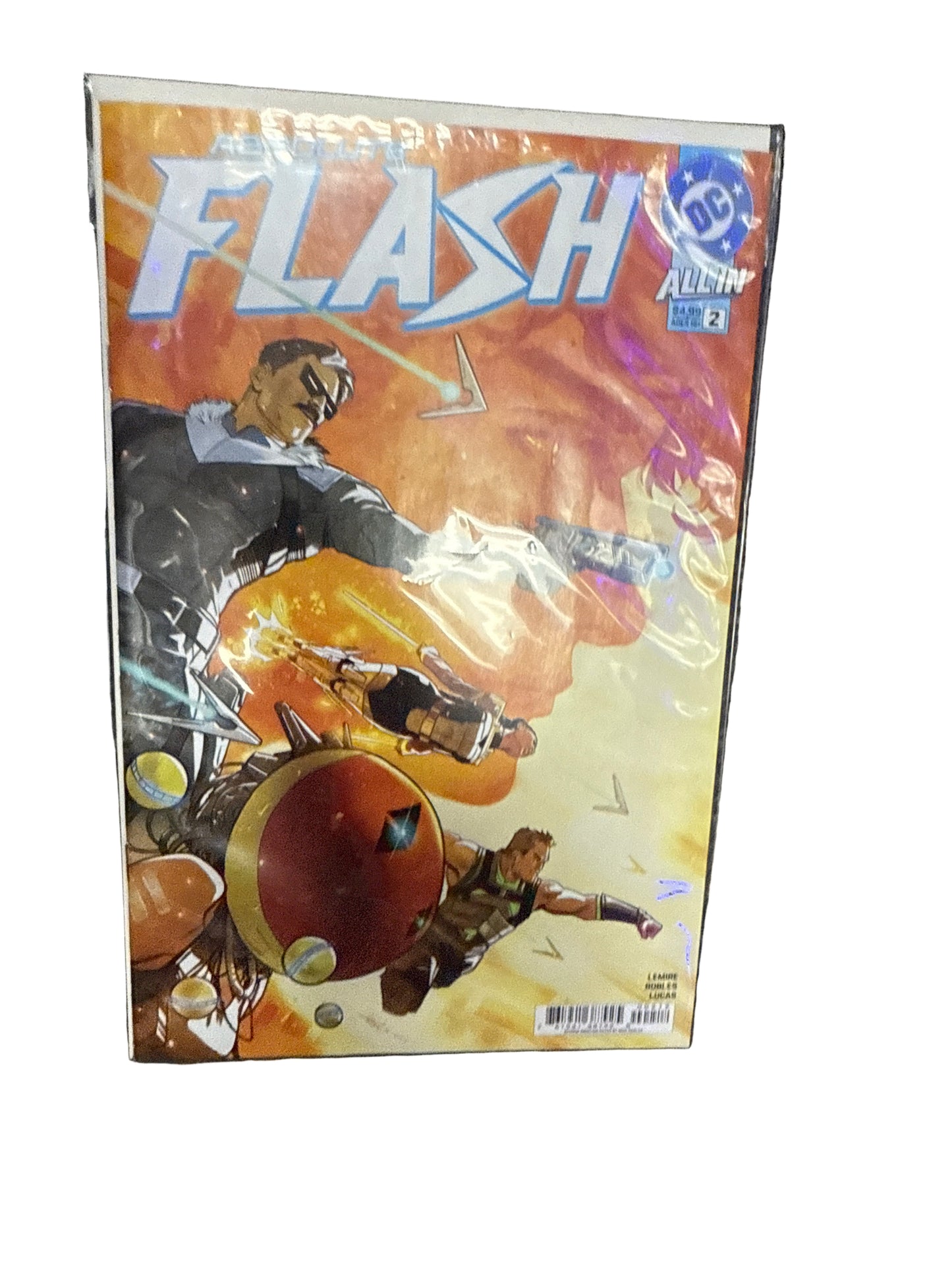DC COMICS ABSOLUTE FLASH #2 SECOND PRINT