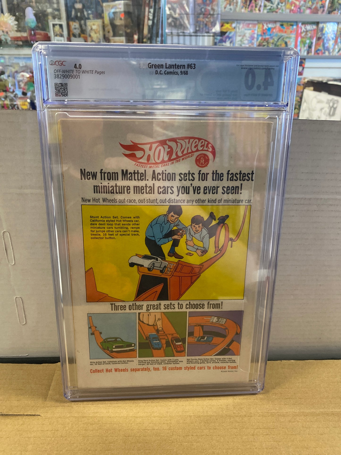 DC COMICS GREEN LANTERN #63 (1968) CGC 4.0 OFF WHITE/WP