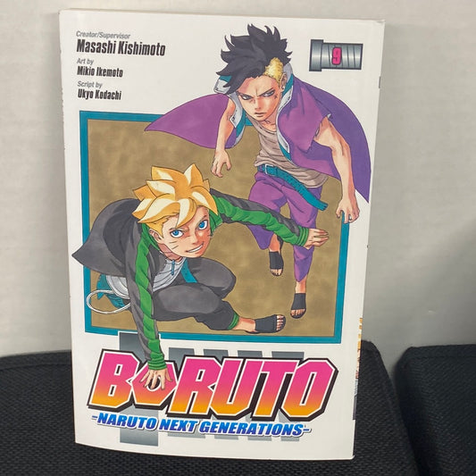 VIZ MEDIA BORUTO 9