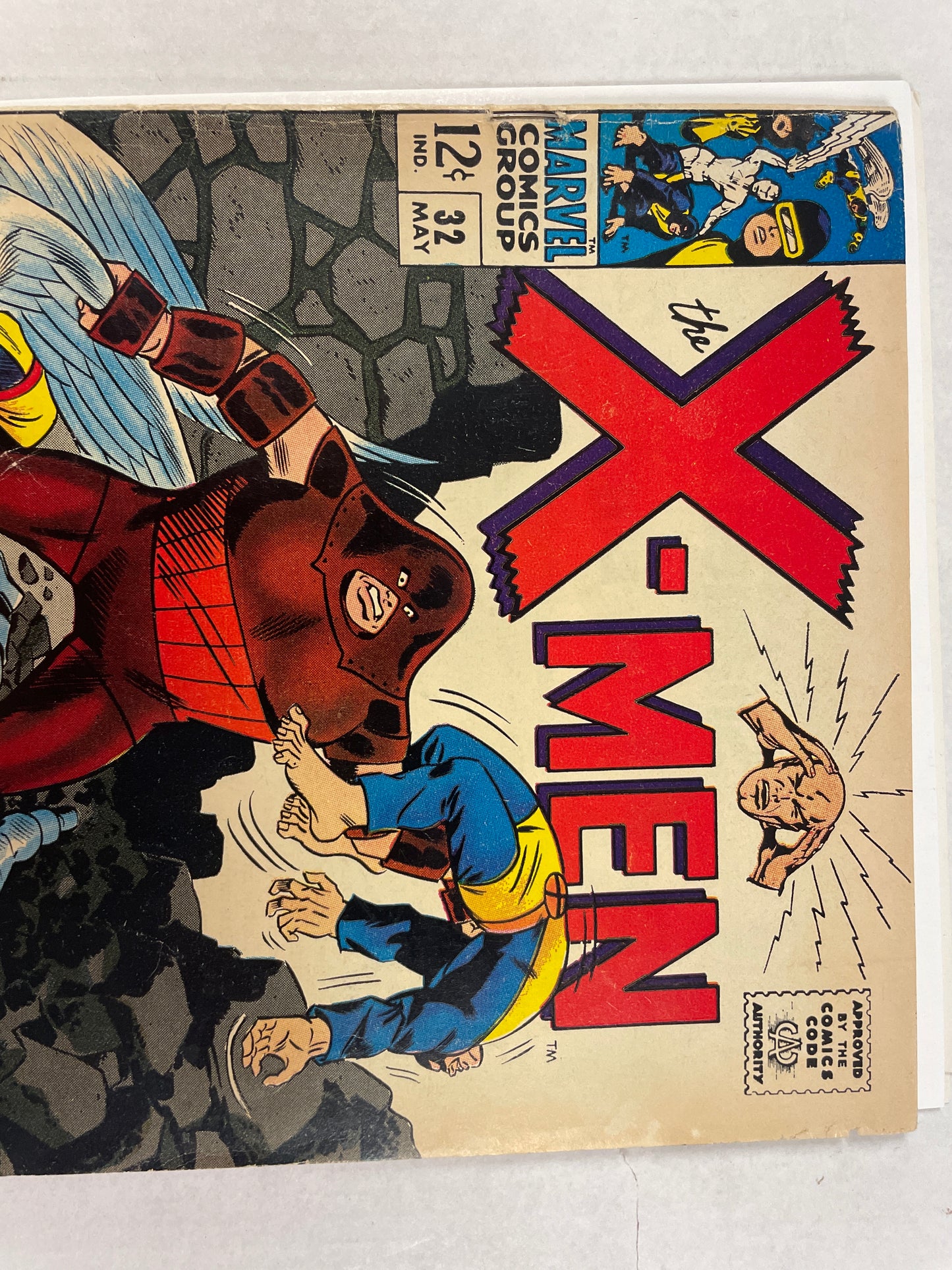 THE X-MEN #32 (1967 MARVEL SILVER AGE KEY COMIC BEAUTY!) 3rd JUGGERNAUT APPEARANCE! FINE+