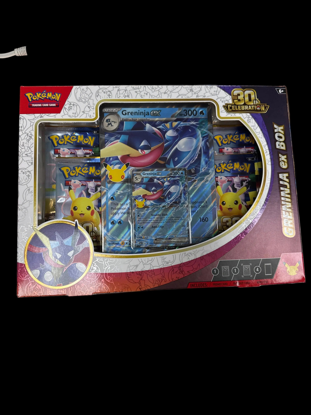 POKÉMON TCG 30TH CELEBRATION GRENINJA E BOX