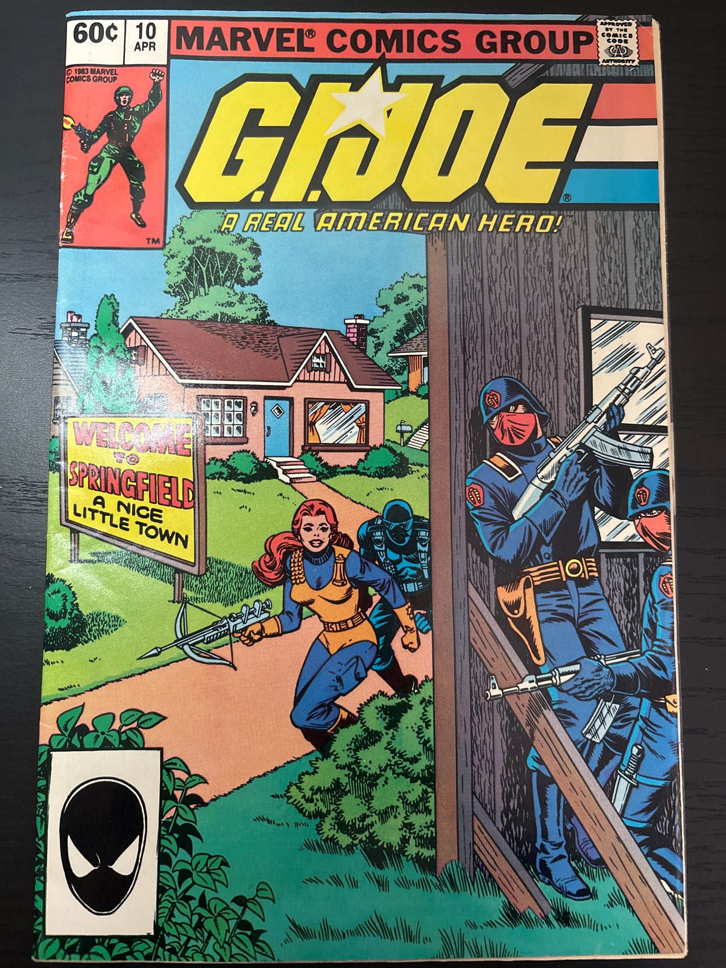 MARVEL G.I. JOE A REAL AMERICAN HERO #10
