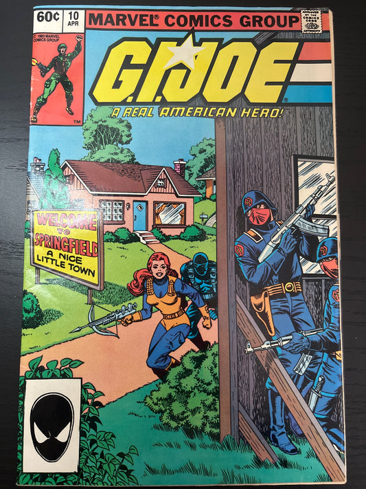 MARVEL G.I. JOE A REAL AMERICAN HERO #10