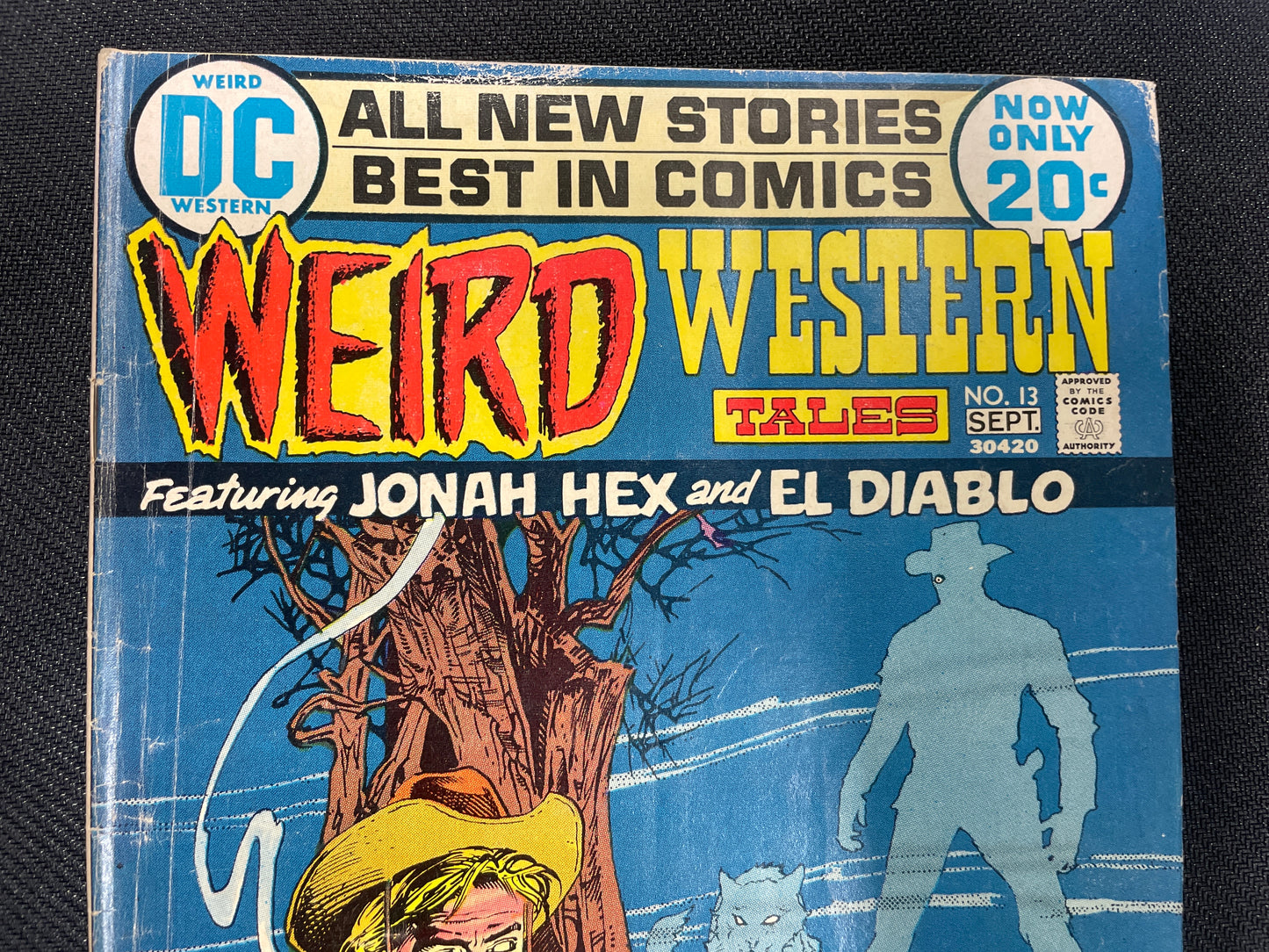 WEIRD WESTERN TALES #13 (1972, FINE-) 4th JONAH HEX!