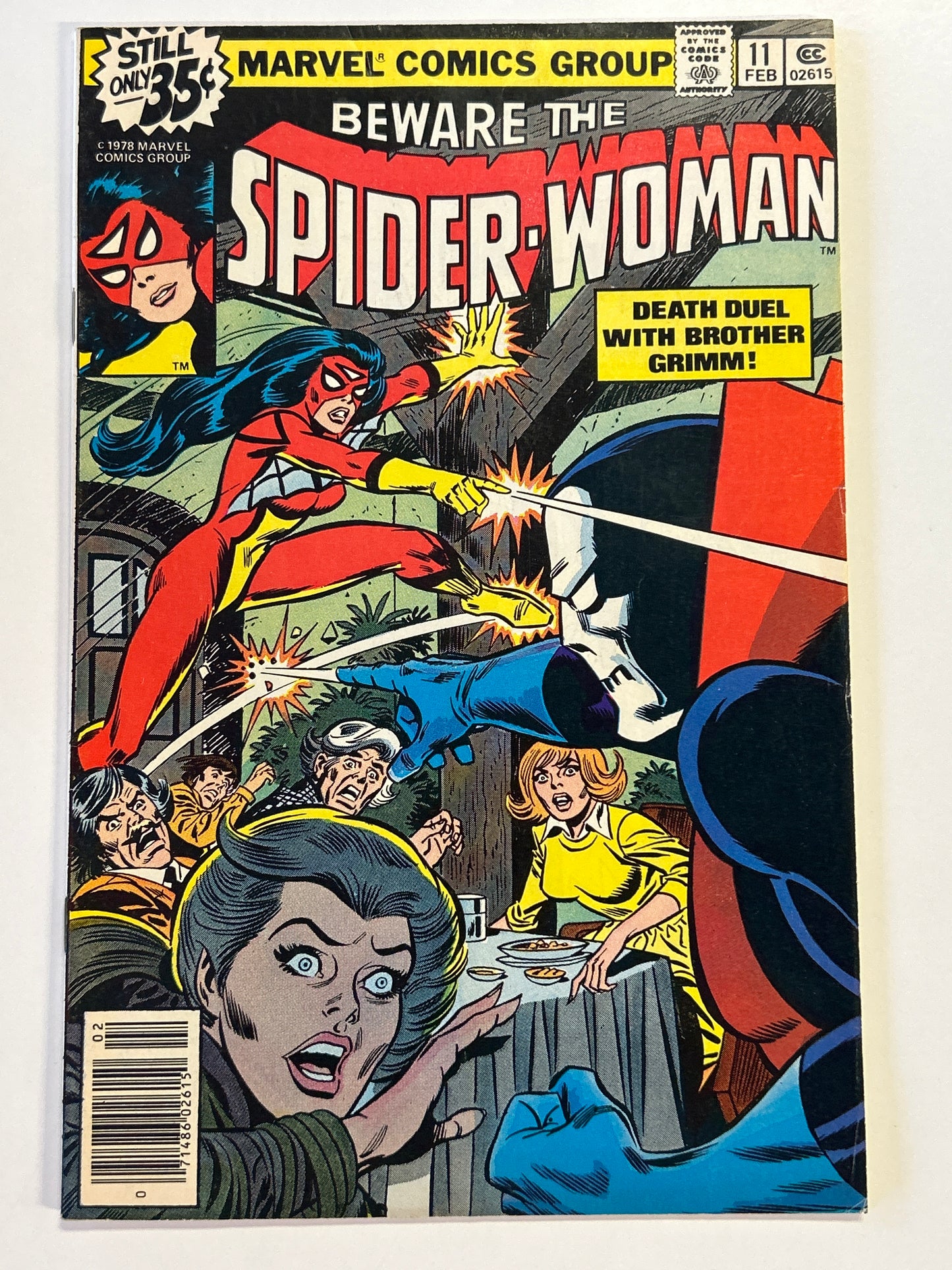 MARVEL COMICS THE SPIDER-WOMAN #11 VERY FINE CONDITION