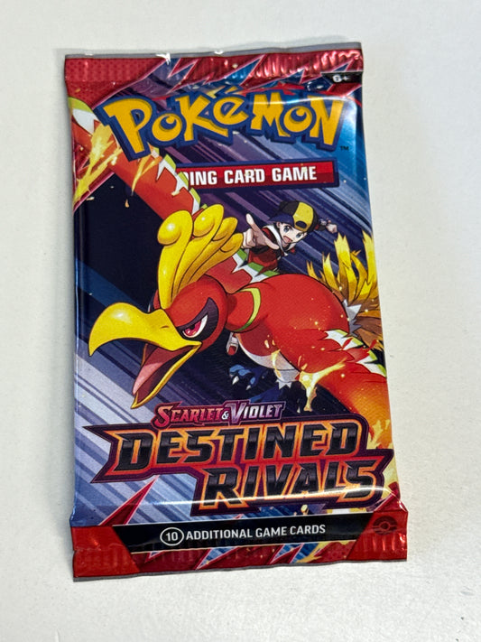 POKEMON TRADING CARD GAME TCG SCRLET & VIOLET DESTINED RIVALS BOOSTER PACK