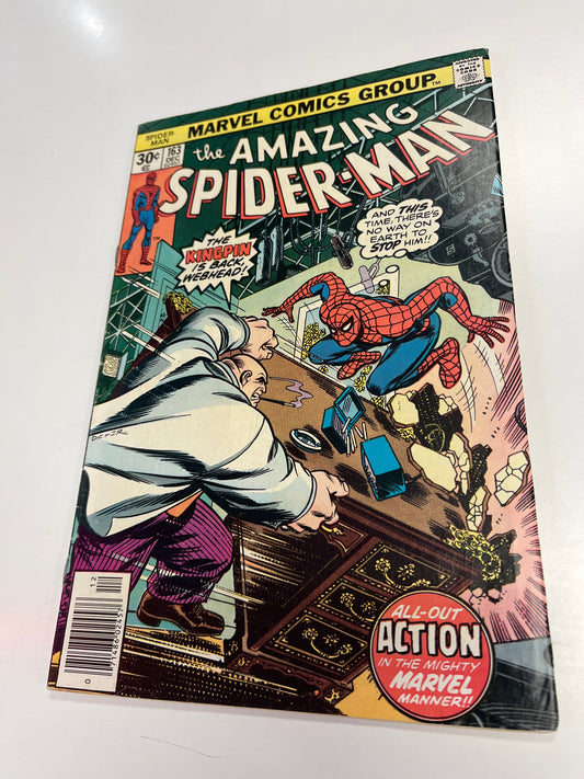 MARVEL COMICS GROUP- THE AMAZING SPIDER-MAN 163 DEC