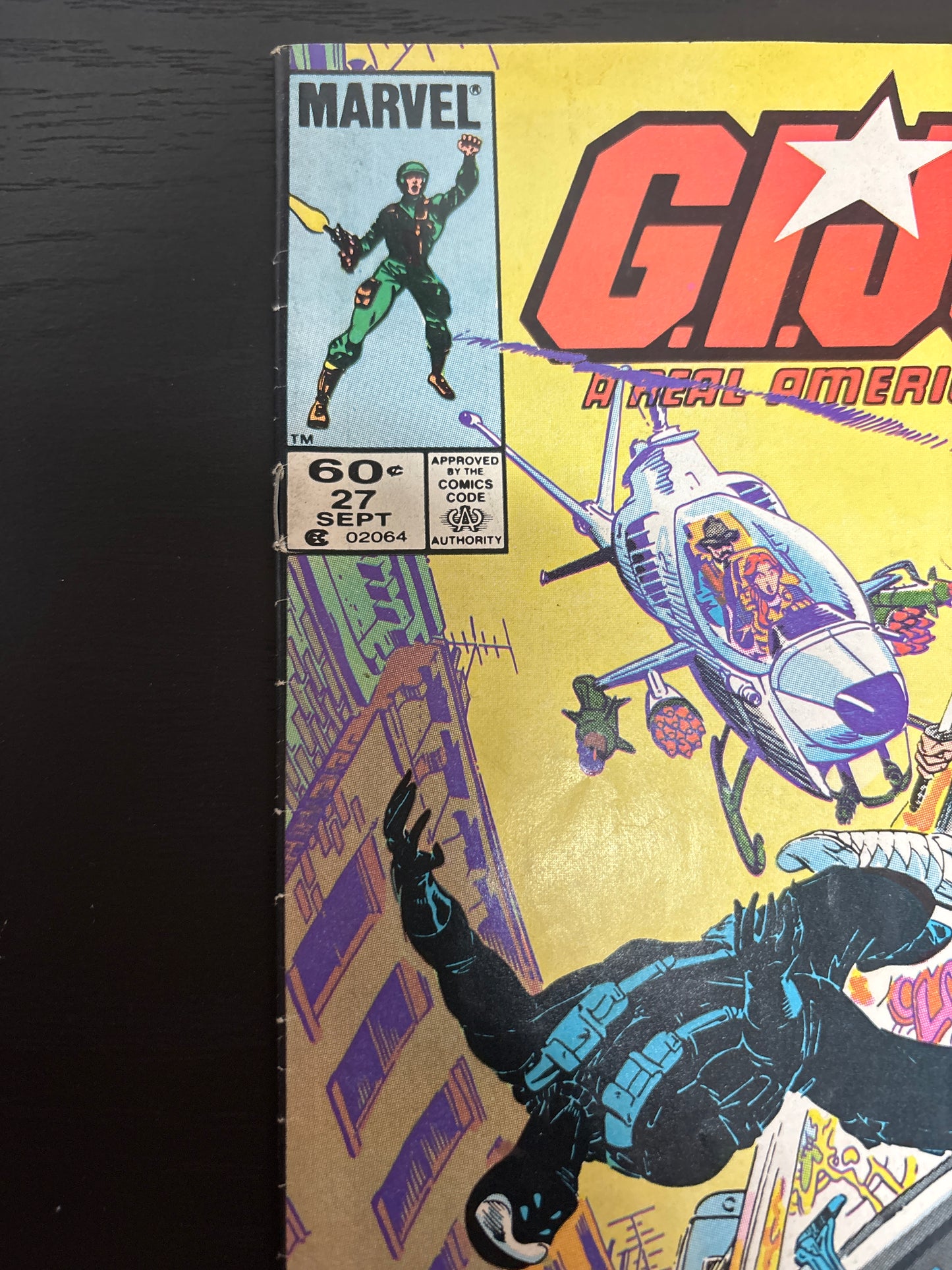 MARVEL G.I. JOE #27 NEWSSTAND