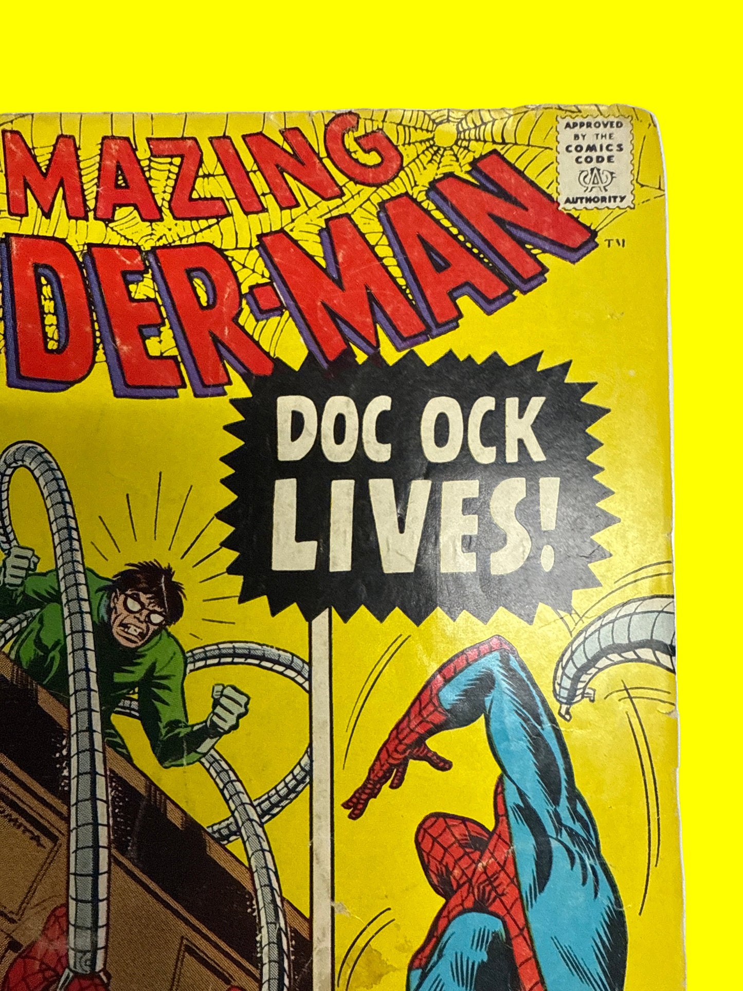 MARVEL COMICS AMAZING SPIDER-MAN #89 Good Condition. DOC OCK LIVES!