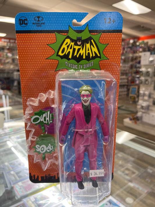 DC BATMAN CLASSIC TV SERIES THE JOKER ACTION FIGURE