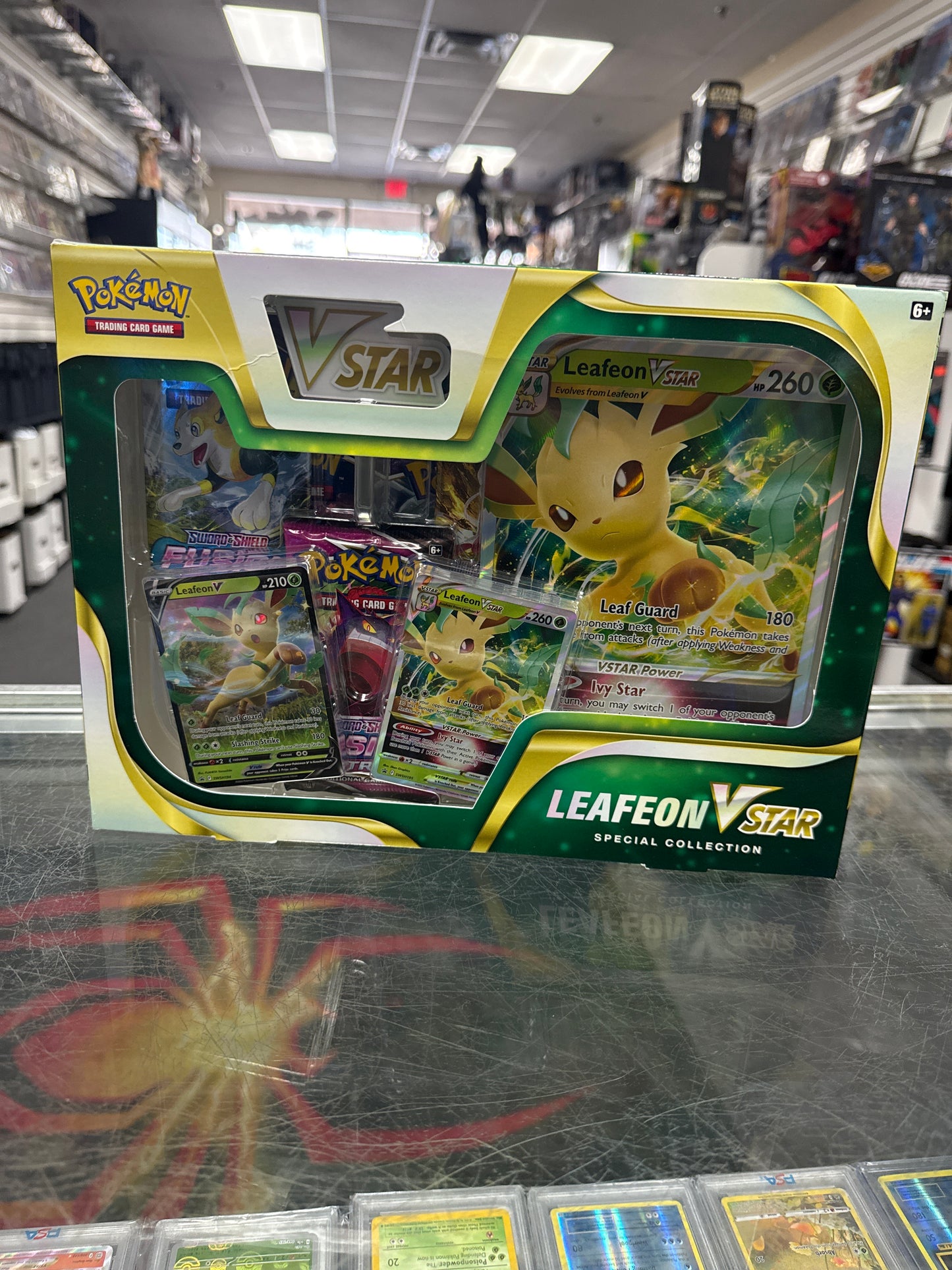 POKÉMON LEAFEON VSTAR SPECIAL COLLECTION SEALED