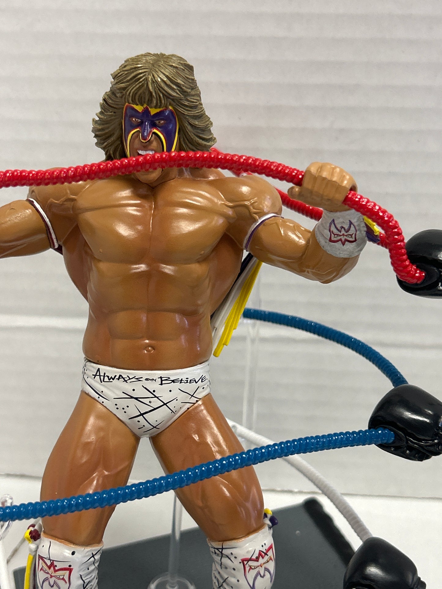JAKKS PACIFIC UNMATCHED FURY ULTIMATE WARRIOR NO BOX GREAT CONDITION