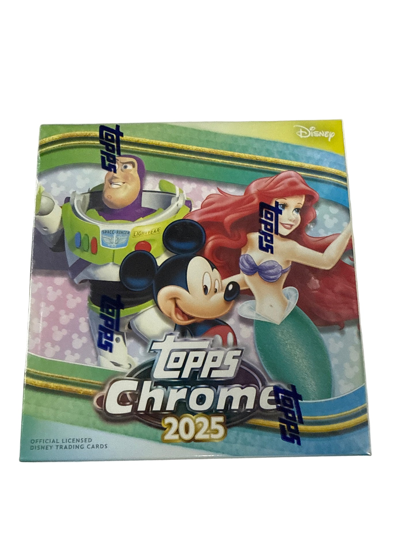 2025 TOPPS CHROME DISNEY TRADING CARDS MEGA BOX SEALED