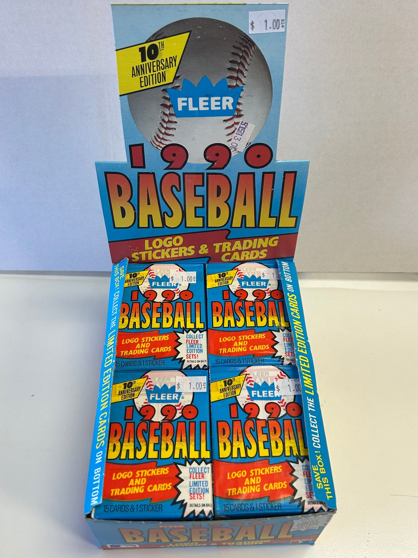 Vintage Baseball Card Packs