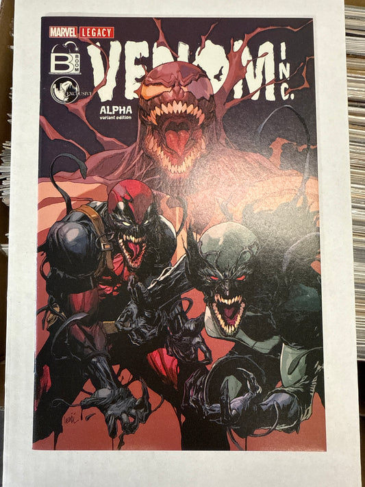 MARVEL COMICS AMAZING SPIDER-MAN VENOM INC ALPHA #1 LEINIL YU VARIANT UNKNOWN COMIC BOOKS