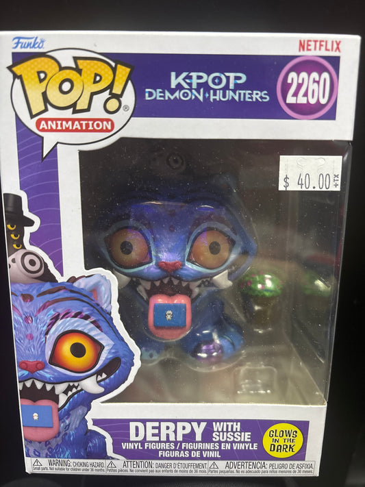 FUNKO POP ANIMATION K-POP DEMON HUNTERS DERPY WITH SUSSIE
