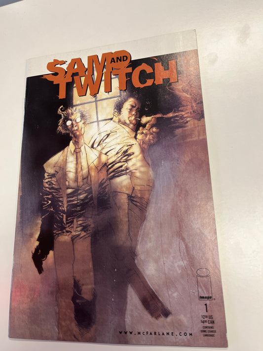 CRIME COMIC GRAPHIC NOVELS-SAM AND TWITCH