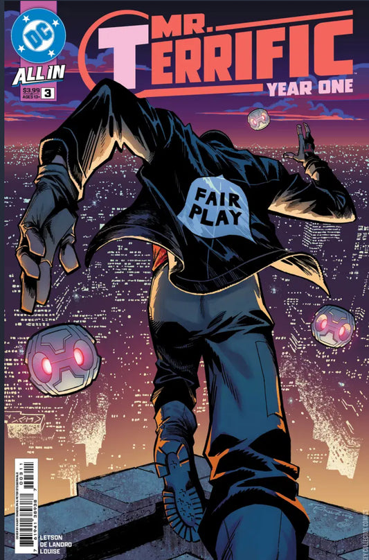 DC COMICS MR TERRIFIC YEAR ONE #3