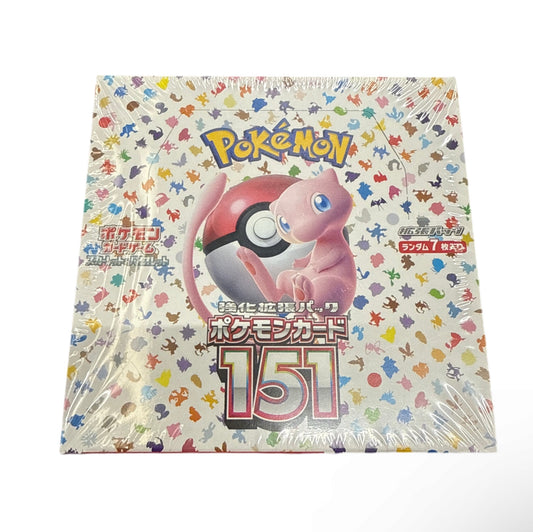 POKEMON TCG 151 Japanese JP booster box
